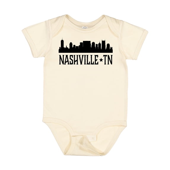 Inktastic Nashville Tennessee City Skyline Boys or Girls Baby Bodysuit