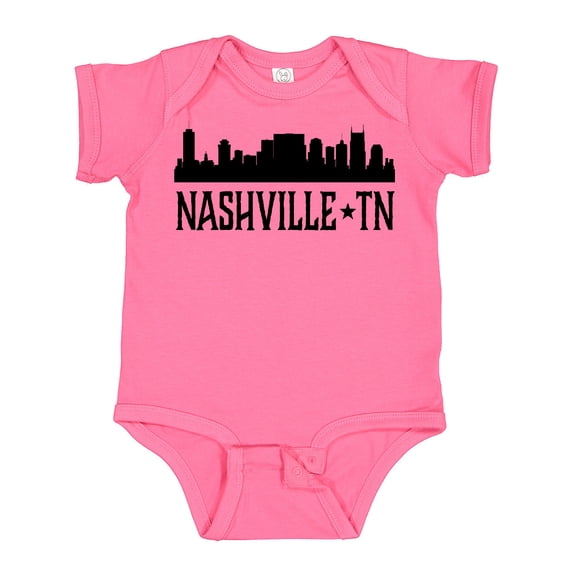 Inktastic Nashville Tennessee City Skyline Boys or Girls Baby Bodysuit