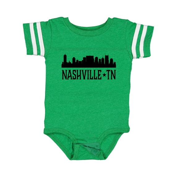 Inktastic Nashville Tennessee City Skyline Boys or Girls Baby Bodysuit