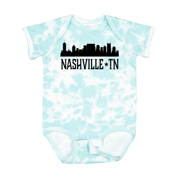 Inktastic Nashville Tennessee City Skyline Boys or Girls Baby Bodysuit