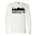 thumbnail image 1 of Inktastic Nashville Tennessee City Skyline Long Sleeve T-Shirt, 1 of 5