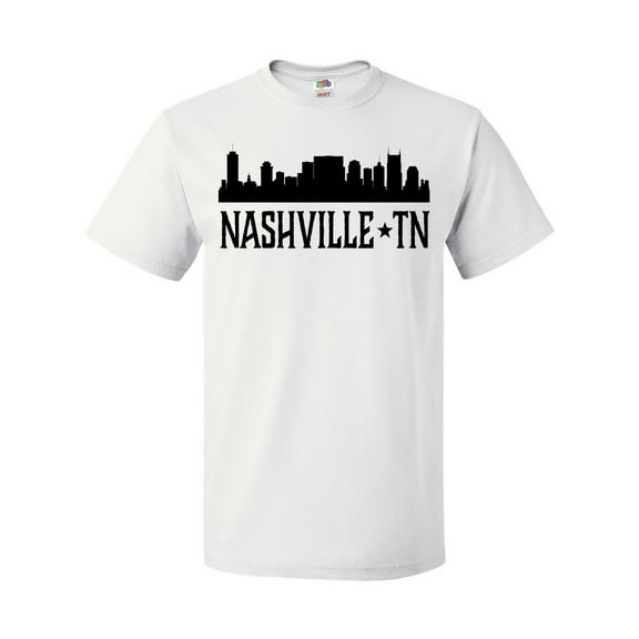 Inktastic Nashville Tennessee City Skyline T-Shirt