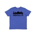 thumbnail image 1 of Inktastic Nashville Tennessee City Skyline Youth T-Shirt, 1 of 5
