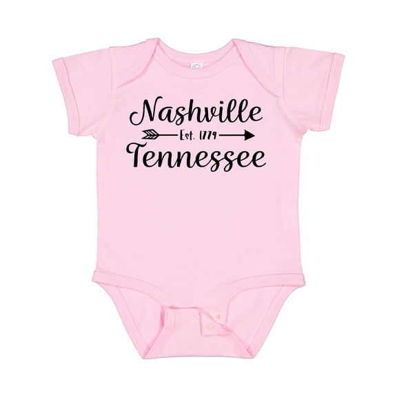 Inktastic Nashville Tennessee Est.1779 Boys or Girls Baby Bodysuit