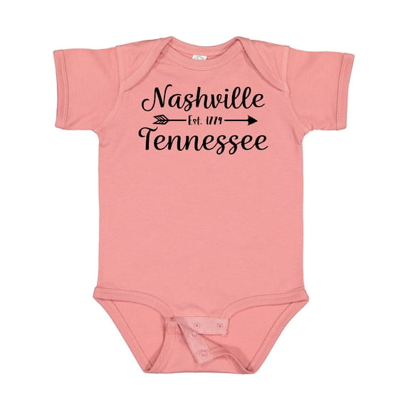 Inktastic Nashville Tennessee Est.1779 Boys or Girls Baby Bodysuit