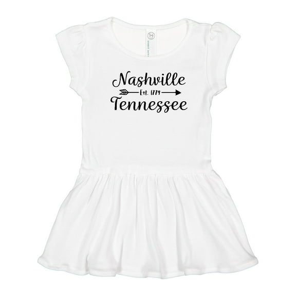 Inktastic Nashville Tennessee Est.1779 Girls Toddler Dress