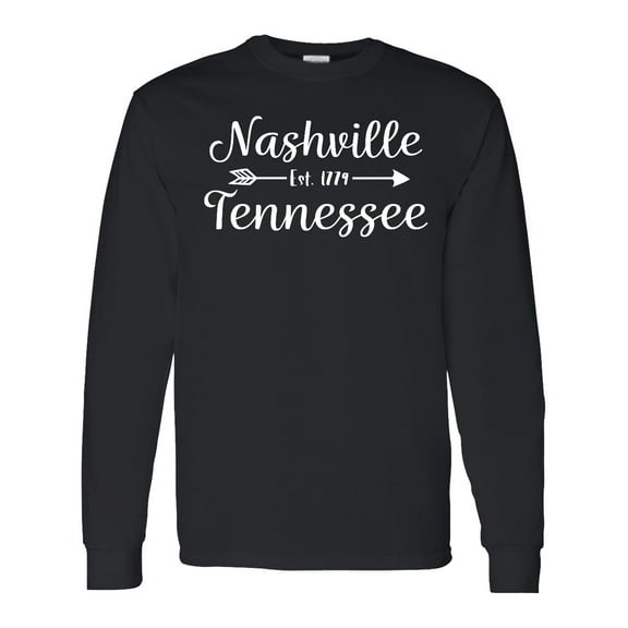 Inktastic Nashville Tennessee Est.1779 Long Sleeve T-Shirt