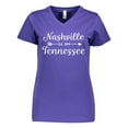 thumbnail image 1 of Inktastic Nashville Tennessee Est.1779 Women's V-Neck T-Shirt, 1 of 5