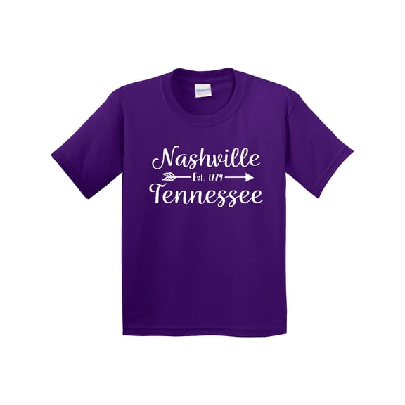 Inktastic Nashville Tennessee Est.1779 Youth T-Shirt
