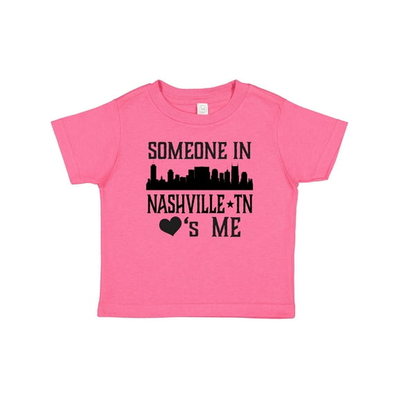 Inktastic Nashville Tennessee Someone Loves Me Skyline Boys or Girls Baby T-Shirt