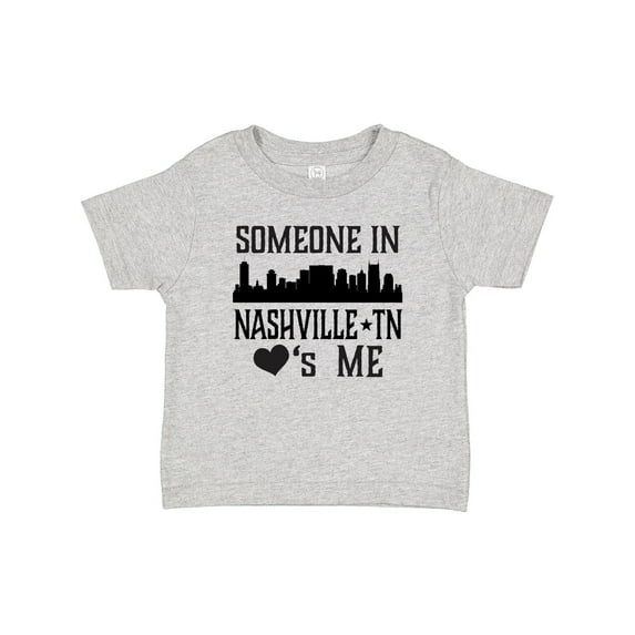 Inktastic Nashville Tennessee Someone Loves Me Skyline Boys or Girls Baby T-Shirt