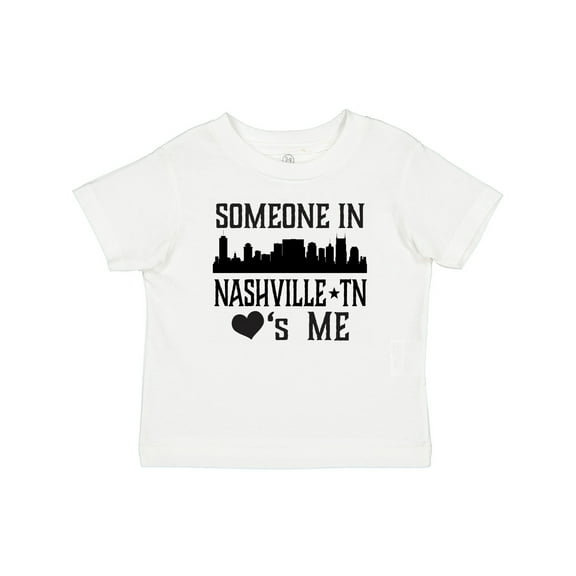 Inktastic Nashville Tennessee Someone Loves Me Skyline Boys or Girls Baby T-Shirt
