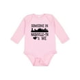 thumbnail image 1 of Inktastic Nashville Tennessee Someone Loves Me Skyline Boys or Girls Long Sleeve Baby Bodysuit, 1 of 5