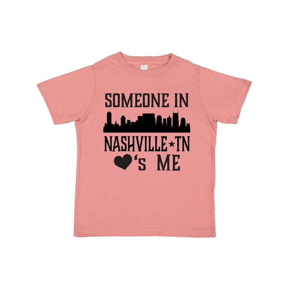 Inktastic Nashville Tennessee Someone Loves Me Skyline Boys or Girls Toddler T-Shirt