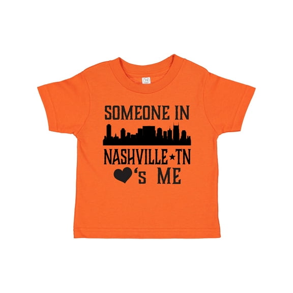 Inktastic Nashville Tennessee Someone Loves Me Skyline Boys or Girls Toddler T-Shirt
