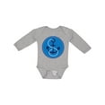 thumbnail image 1 of Inktastic Nautical Anchor Sailing Gift Boys or Girls Long Sleeve Baby Bodysuit, 1 of 5