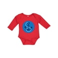 thumbnail image 1 of Inktastic Nautical Anchor Sailing Gift Boys or Girls Long Sleeve Baby Bodysuit, 1 of 5