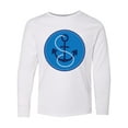 thumbnail image 1 of Inktastic Nautical Anchor Sailing Gift Long Sleeve Youth T-Shirt, 1 of 5