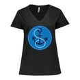 thumbnail image 1 of Inktastic Nautical Anchor Sailing Gift Women's Plus Size V-Neck T-Shirt, 1 of 5