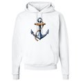 thumbnail image 1 of Inktastic Nautical Anchor and Rope Adult Hoodie Sweatshirt, 1 of 4