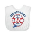 thumbnail image 1 of Inktastic Nautical Big Brother Boys Baby Bib, 1 of 4