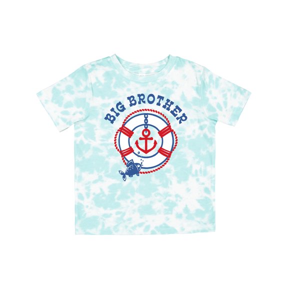 Inktastic Nautical Big Brother Boys Toddler T-Shirt