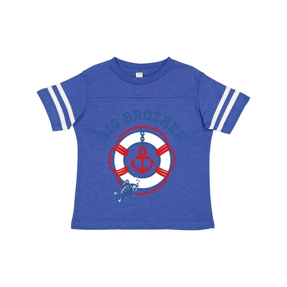 Inktastic Nautical Big Brother Boys Toddler T-Shirt