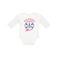 thumbnail image 1 of Inktastic Nautical Big Sister Girls Long Sleeve Baby Bodysuit, 1 of 5