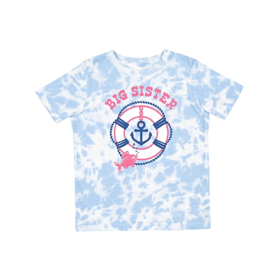 Inktastic Nautical Big Sister Girls Toddler T-Shirt