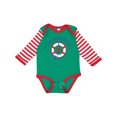thumbnail image 1 of Inktastic Nautical Little Brother Boys Long Sleeve Baby Bodysuit, 1 of 5