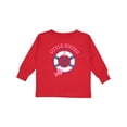 thumbnail image 1 of Inktastic Nautical Little Sister Girls Long Sleeve Toddler T-Shirt, 1 of 5