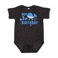thumbnail image 1 of Inktastic Nautical My 1st Birthday with Blue Whale and Anchor Boys or Girls Baby Bodysuit, 1 of 5