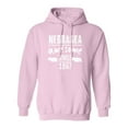 thumbnail image 1 of Inktastic Nebraska Awesome Since 1867 Adult Hoodie Sweatshirt, 1 of 4