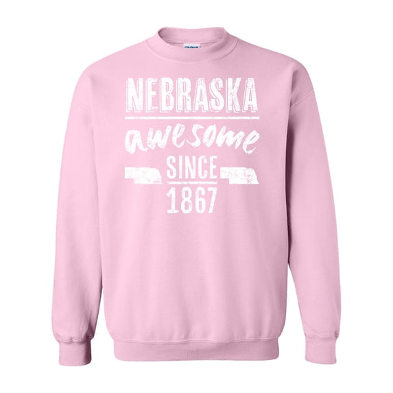 Inktastic Nebraska Awesome Since 1867 Adult Sweatshirt