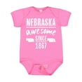 thumbnail image 1 of Inktastic Nebraska Awesome Since 1867 Boys or Girls Baby Bodysuit, 1 of 5