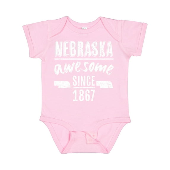 Inktastic Nebraska Awesome Since 1867 Boys or Girls Baby Bodysuit