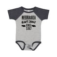 thumbnail image 1 of Inktastic Nebraska Awesome Since 1867 Boys or Girls Baby Bodysuit, 1 of 4