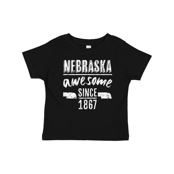 Inktastic Nebraska Awesome Since 1867 Boys or Girls Baby T-Shirt