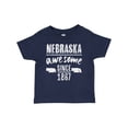 thumbnail image 1 of Inktastic Nebraska Awesome Since 1867 Boys or Girls Baby T-Shirt, 1 of 5