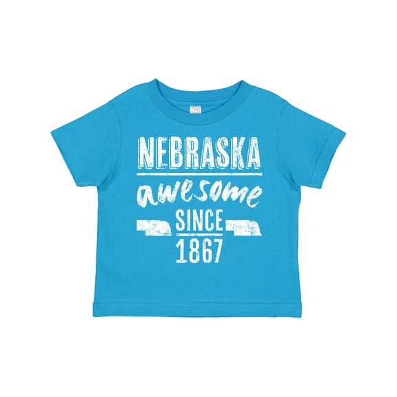 Inktastic Nebraska Awesome Since 1867 Boys or Girls Toddler T-Shirt