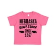 thumbnail image 1 of Inktastic Nebraska Awesome Since 1867 Boys or Girls Toddler T-Shirt, 1 of 4