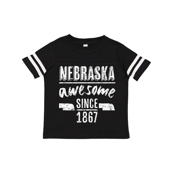 Inktastic Nebraska Awesome Since 1867 Boys or Girls Toddler T-Shirt