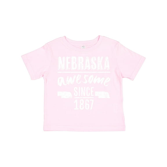 Inktastic Nebraska Awesome Since 1867 Boys or Girls Toddler T-Shirt