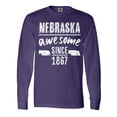 thumbnail image 1 of Inktastic Nebraska Awesome Since 1867 Long Sleeve T-Shirt, 1 of 5