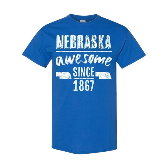 Inktastic Nebraska Awesome Since 1867 T-Shirt