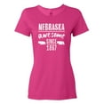 thumbnail image 1 of Inktastic Nebraska Awesome Since 1867 Women's T-Shirt, 1 of 5