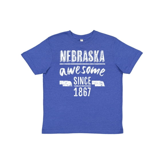 Inktastic Nebraska Awesome Since 1867 Youth T-Shirt