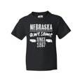 thumbnail image 1 of Inktastic Nebraska Awesome Since 1867 Youth T-Shirt, 1 of 5