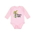 thumbnail image 1 of Inktastic Nebraska Girl Goldenrod Flower Girls Long Sleeve Baby Bodysuit, 1 of 5