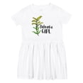 thumbnail image 1 of Inktastic Nebraska Girl Goldenrod Flower Girls Toddler Dress, 1 of 5
